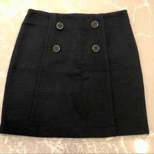 Great French Girl Style Navy Mini Skirt!!